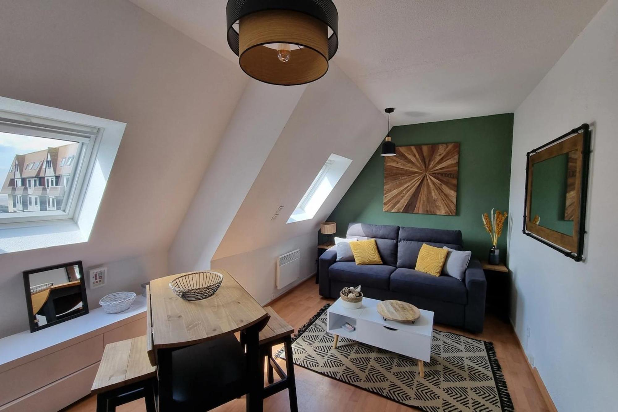 Studio Cocooning Petite Vue Mer Cabourg Exterior foto